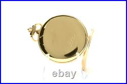 Vintage 1993 N MINT withBox Seiko Pocket Watch 7N21-0A00 Gold Full Hunter 44mm