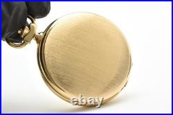 Vintage 1993 N MINT withBox Seiko Pocket Watch 7N21-0A00 Gold Full Hunter 44mm