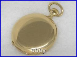 Vintage 34mm 18k Lady Patek Philippe Hunter's Case Pocket Watch, Serviced