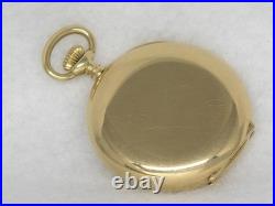 Vintage 34mm 18k Lady Patek Philippe Hunter's Case Pocket Watch, Serviced