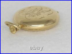 Vintage 34mm 18k Lady Patek Philippe Hunter's Case Pocket Watch, Serviced