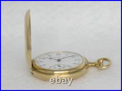 Vintage 34mm 18k Lady Patek Philippe Hunter's Case Pocket Watch, Serviced