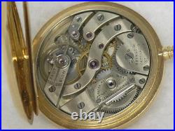 Vintage 34mm 18k Lady Patek Philippe Hunter's Case Pocket Watch, Serviced