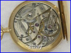 Vintage 34mm 18k Lady Patek Philippe Hunter's Case Pocket Watch, Serviced