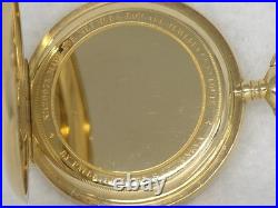 Vintage 34mm 18k Lady Patek Philippe Hunter's Case Pocket Watch, Serviced