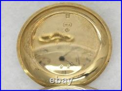 Vintage 34mm 18k Lady Patek Philippe Hunter's Case Pocket Watch, Serviced
