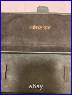Vintage AUDEMARS PIGUET Watch Travel Case / Pouch Green Leather
