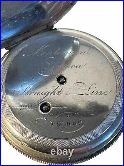 Vintage A. MONTANDO GENEVA Pocket Watch #64660