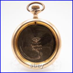 Vintage A. W. C. Co. 16-Size Gold Filled Antique Pocket Watch Case with Deer Motif