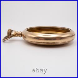 Vintage A. W. C. Co. 16-Size Gold Filled Antique Pocket Watch Case with Deer Motif