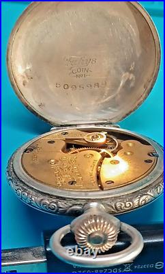 Vintage American Waltham 15 Jewels Grade Seaside, Size 6s Pocket Watch