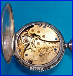 Vintage American Waltham 15 Jewels Grade Seaside, Size 6s Pocket Watch