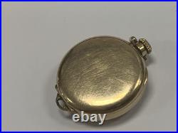 Vintage Antique Buren Imperial Swiss Pendant Pocket Watch Wadsworth Referee Case