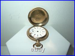 Vintage Antique HIGHMERE Geneva Watch Case Co. Gold Filled Case Parts Or Repair