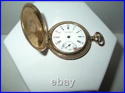 Vintage Antique HIGHMERE Geneva Watch Case Co. Gold Filled Case Parts Or Repair