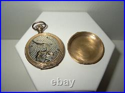 Vintage Antique HIGHMERE Geneva Watch Case Co. Gold Filled Case Parts Or Repair