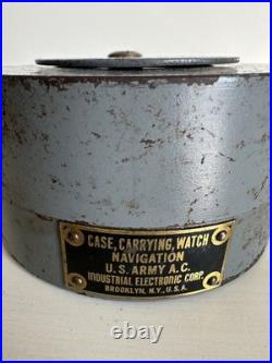 Vintage Army Military Master Navigation Shock Watch Case For Hamilton 4992b GCT