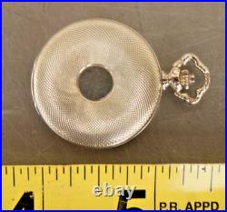 Vintage Arnex 17 Jewel Incabloc Ladies Pocket Watch with 925 Sterling Silver Case