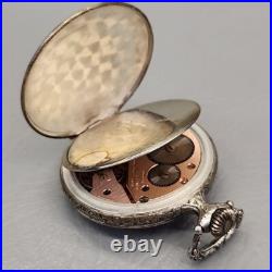Vintage Arnex Kennedy Memorial Pocket Watch in Case 17 Jewels 1418 Incabloc Runs
