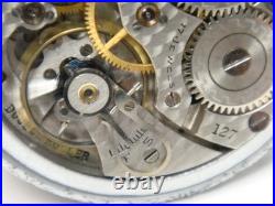 Vintage Art Deco Model 3 Illinois 17 Jewel Pocket Watch Supreme Case Working