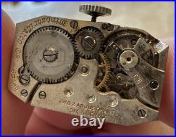 Vintage Art Deco Windsor Swiss Watch Running Filigree Diel Leader Case 1920-30