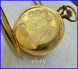 Vintage Clinton 17 Jewel Pocket Watch Working