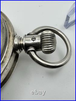 Vintage Coin Silver Case Hamden Champion Pocket Watch