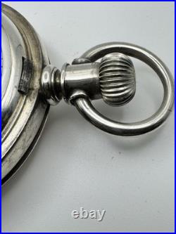 Vintage Coin Silver Case Hamden Champion Pocket Watch