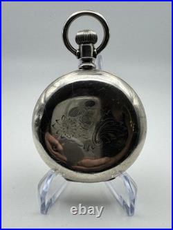 Vintage Coin Silver Case Hamden Champion Pocket Watch