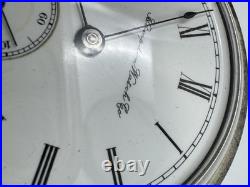 Vintage Coin Silver Case Hamden Champion Pocket Watch