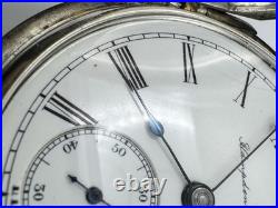 Vintage Coin Silver Case Hamden Champion Pocket Watch