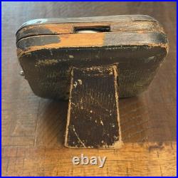 Vintage Doxa Pocket Watch Desk Watch Goliath Argentan Case Runs