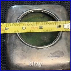 Vintage Doxa Pocket Watch Desk Watch Goliath Argentan Case Runs