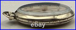 Vintage Elbon 7 Jewel Swiss Pocket Watch 10k rgp Star case Near Mint Running