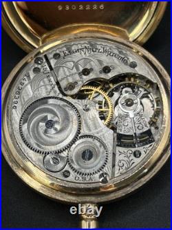 Vintage Elgin 15 Jewels Pocket Watch 10k GF Philadelphia Watch Case Co. 20 Years