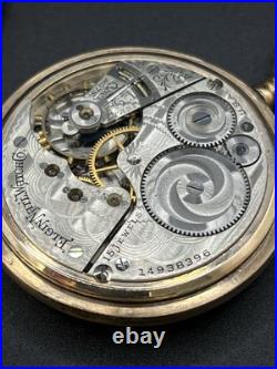 Vintage Elgin 15 Jewels Pocket Watch 10k GF Philadelphia Watch Case Co. 20 Years