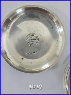 Vintage Elgin 16s Pocket Watch Coin Silver Case RunsLot292 G2U
