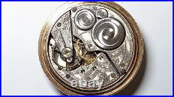 Vintage Elgin Gold Filled Pocket Watch Grade 291 Model 7 B&b Royal Case Size 16s