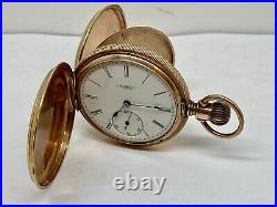 Vintage Elgin Pocket Watch 1665861 Mov't 321547 Case No Crystal Needs Repair