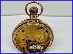 Vintage Elgin Pocket Watch 1665861 Mov't 321547 Case No Crystal Needs Repair