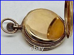 Vintage Elgin Pocket Watch 1665861 Mov't 321547 Case No Crystal Needs Repair