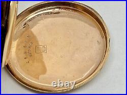 Vintage Elgin Pocket Watch 1665861 Mov't 321547 Case No Crystal Needs Repair