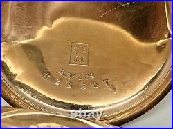 Vintage Elgin Pocket Watch 1665861 Mov't 321547 Case No Crystal Needs Repair