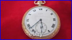 Vintage Elgin Poket Watch Gold Filled 20 years Case, by S. W. C. C. O. #5583062, Work