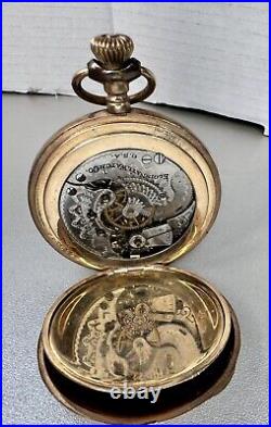 Vintage Elgin /philadelphia Watch Case Co Pocket Watch