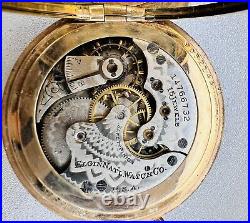 Vintage Elgin /philadelphia Watch Case Co Pocket Watch