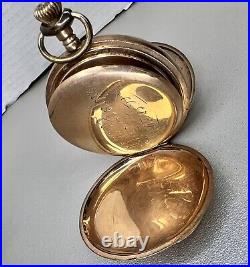 Vintage Elgin /philadelphia Watch Case Co Pocket Watch