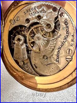 Vintage Elgin /philadelphia Watch Case Co Pocket Watch