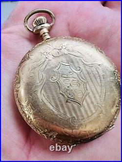 Vintage Elgin /philadelphia Watch Case Co Pocket Watch