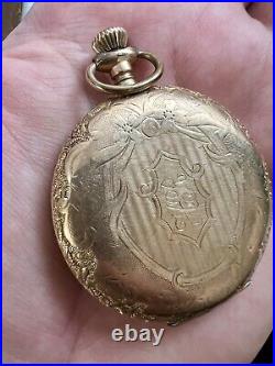 Vintage Elgin /philadelphia Watch Case Co Pocket Watch